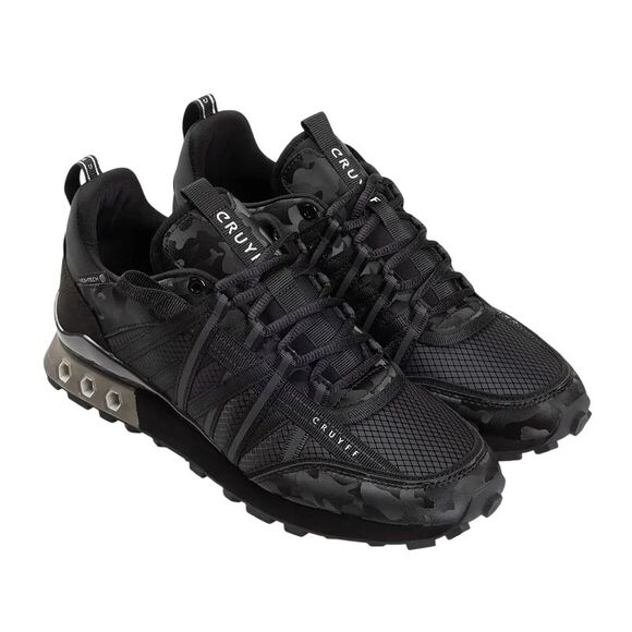 Cruyff Mens Fearia Suede Sneakers / Black